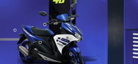 Yamaha Aerox 125 Biru Indonesia Baru Wallpaper