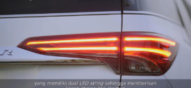 Lampu LED stripe dan Power back door fitur Fortuner baru 2016