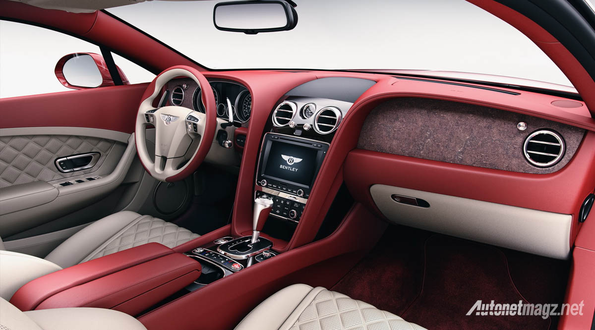 Bentley, bentley red stone interior: Level Baru Kemewahan Dari Bentley, Interior Dengan Trimming Dari Batu!