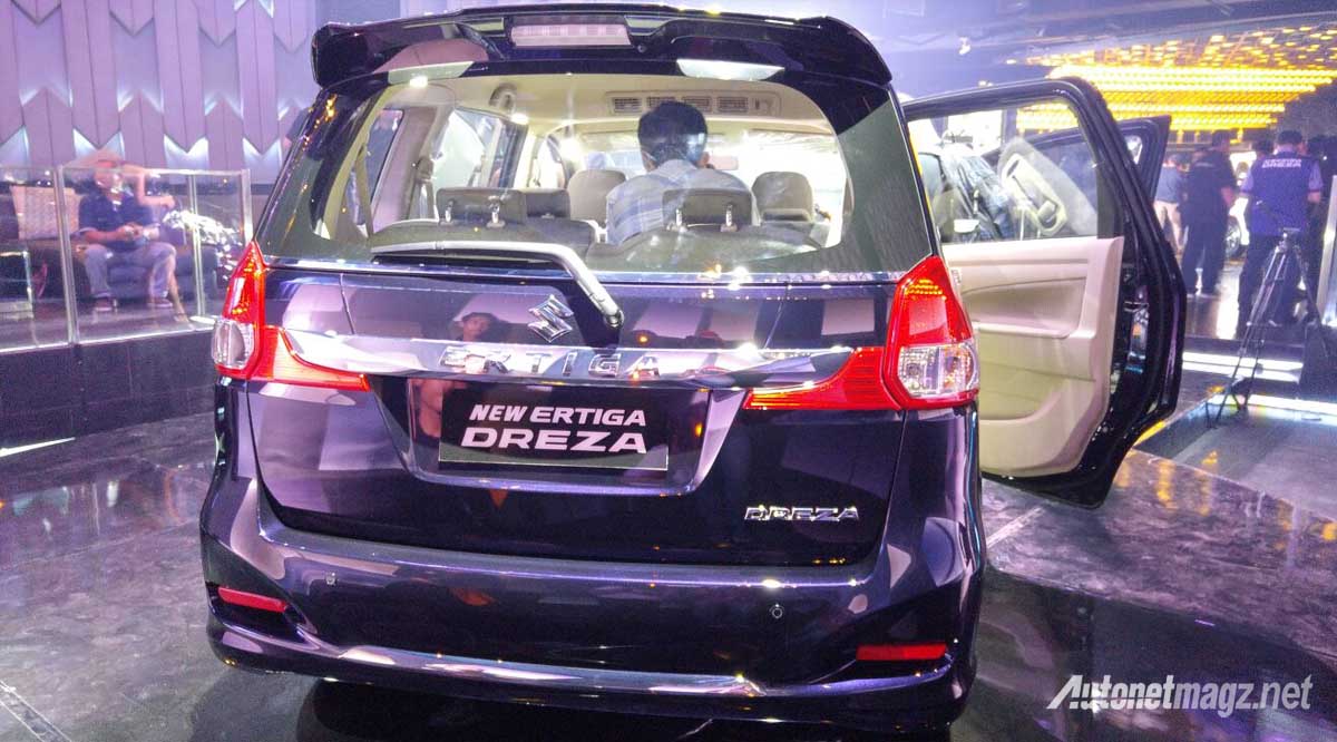 Berita, suzuki ertiga dreza rear: Suzuki Ertiga Dreza Akhirnya Meluncur di Indonesia