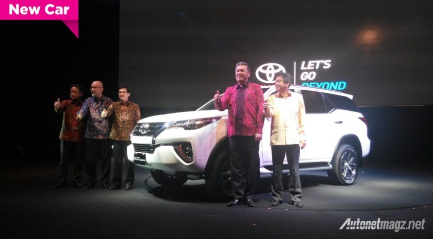 Akhirnya All New Toyota Fortuner 2016 Indonesia Resmi Diluncurkan