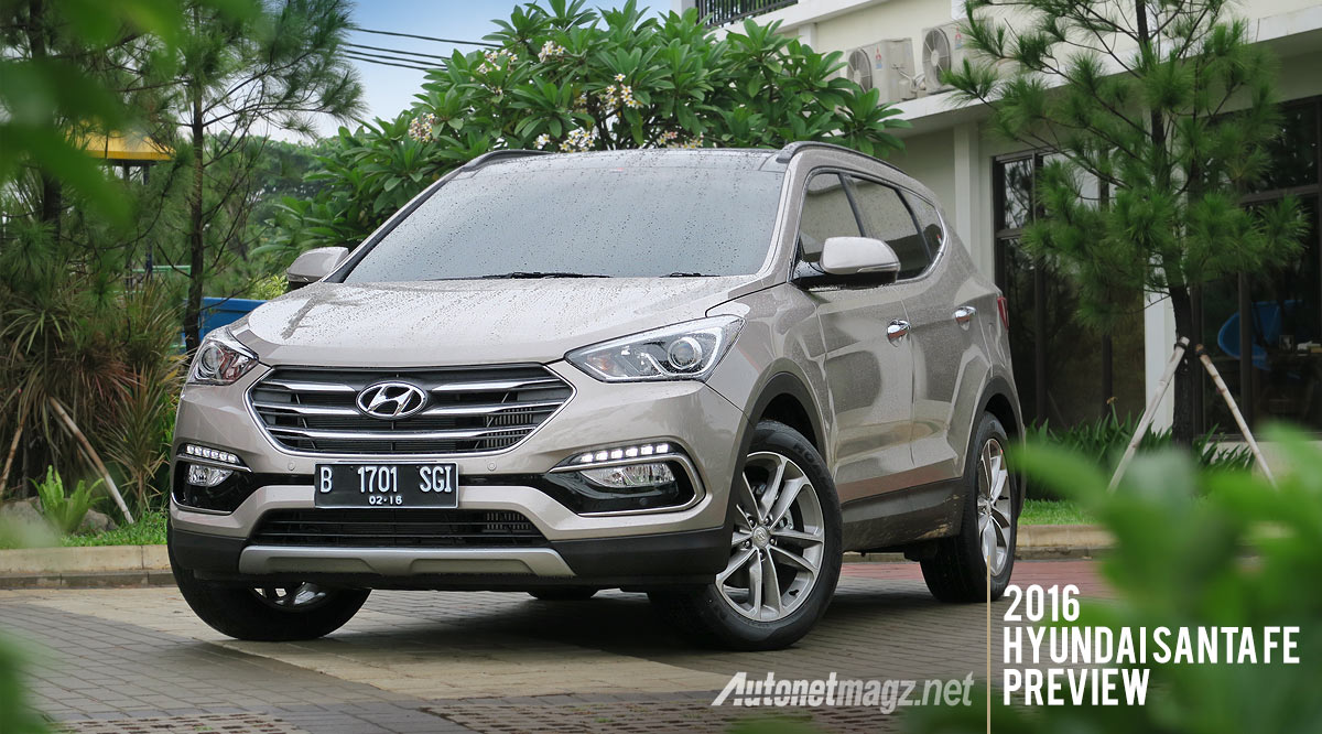 Berita, 2016 Hyundai Santa Fe Indonesia: Preview Hyundai Santa Fe Facelift 2016 Indonesia