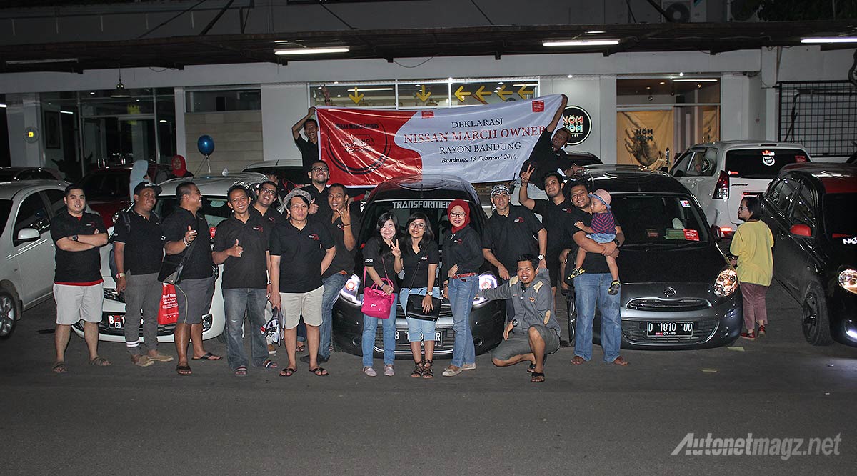 Klub dan Komunitas, Nissan March Owner Rayon cabang Bandung: NISMO RayBan Wadahi Pengguna Nissan March di Bandung dan Kota Sekitarnya