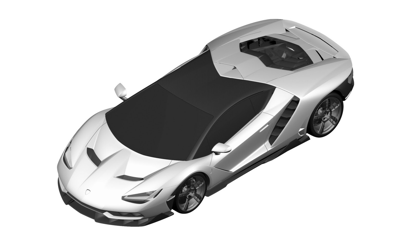Berita, lamborghini centenario top front: Inikah Wujud Asli Lamborghini Centenario?
