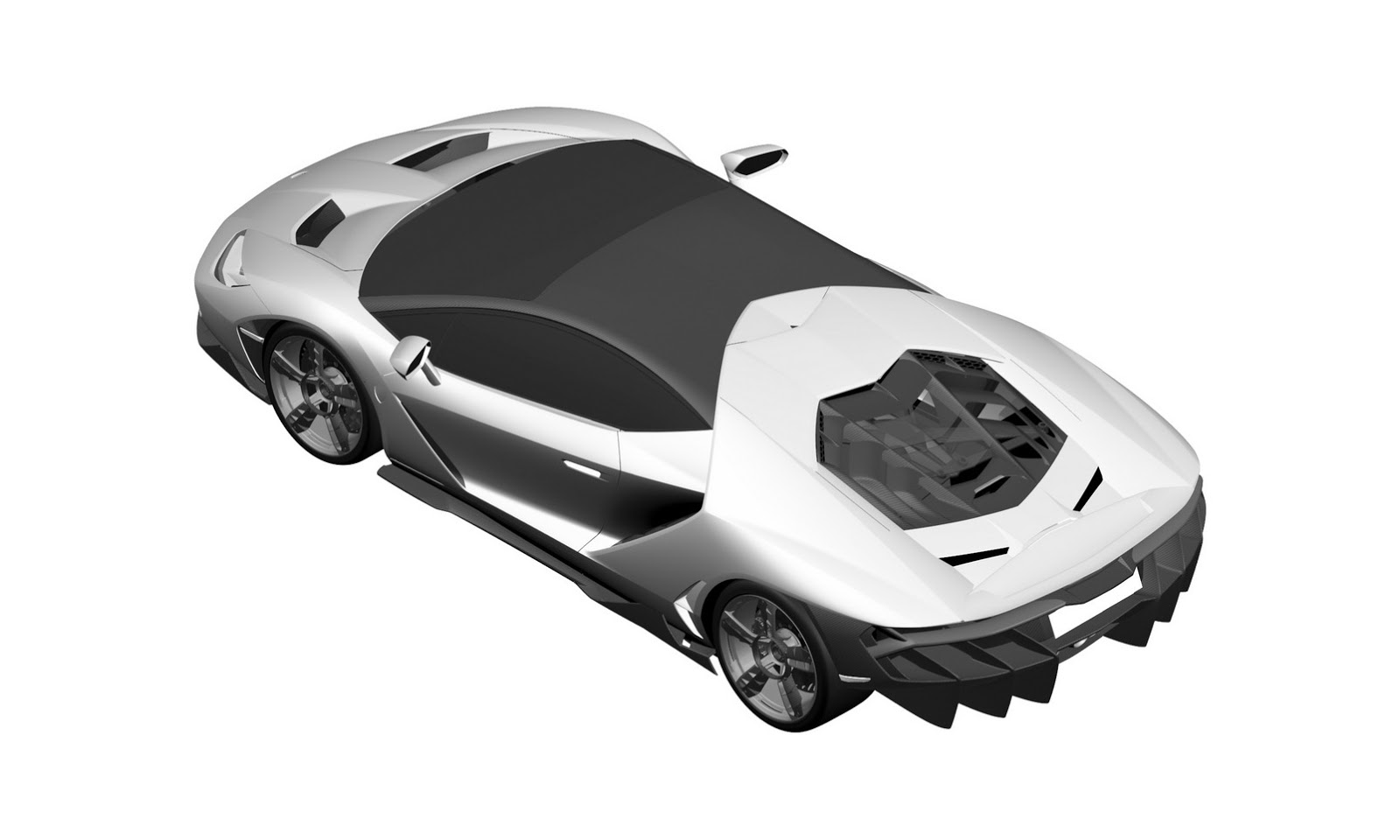 Berita, lamborghini centenario top rear: Inikah Wujud Asli Lamborghini Centenario?