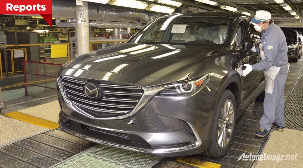 Berita, produksi mazda cx-9: Produksi Mazda CX-9 Terbaru Sudah Dimulai di Hiroshima
