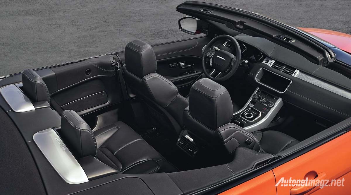 Berita, range rover evoque interior: Range Rover Evoque Convertible Kebanjiran Pesanan Dari Kaum Hawa!