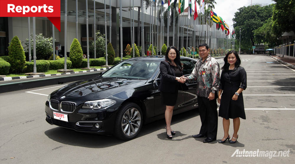 Berita, bmw 520d kttlb: BMW Indonesia Sumbangkan 21 Unit BMW 520d Kepada Paspampres