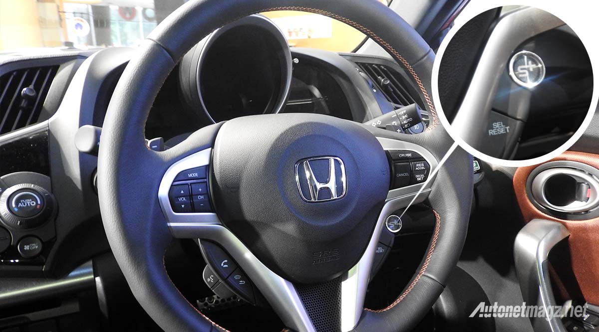 Berita, honda cr-z facelift s+ button: First Impression Review Honda CR-Z 2016 Indonesia