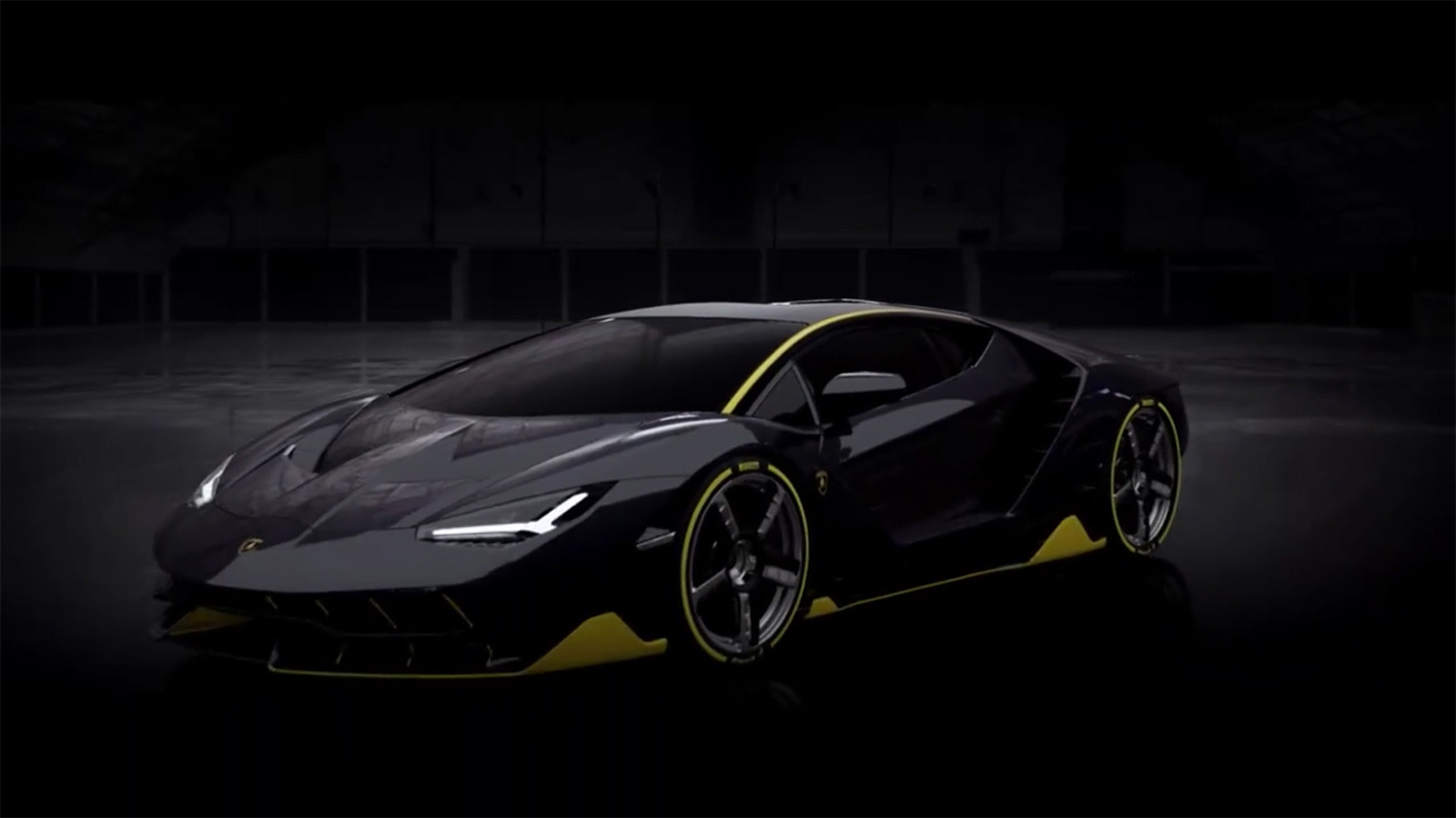 , lamborghini centenario teaser: Apakah Ini Wujud Asli Lamborghini 