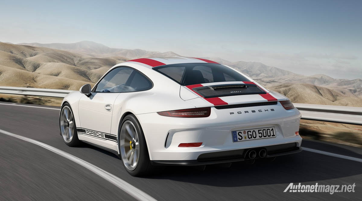 Berita, porsche 911 r back: Porsche 911 R, Edisi Terbatas Spesial Bertransmisi Manual