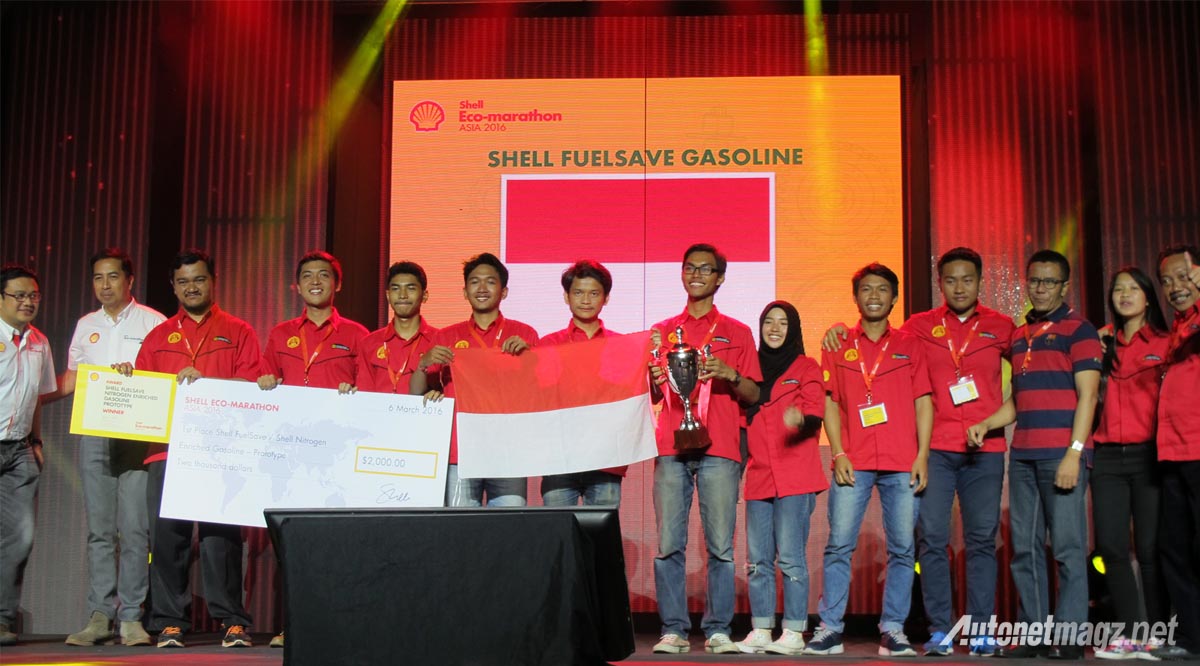 Berita, tim nakoela UI: Tim Mahasiswa Indonesia Raih Penghargaan Di Shell Eco-Marathon Asia 2016