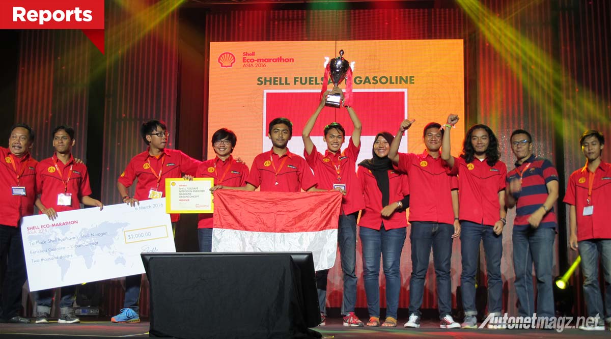 Berita, tim sadewa UI: Tim Mahasiswa Indonesia Raih Penghargaan Di Shell Eco-Marathon Asia 2016