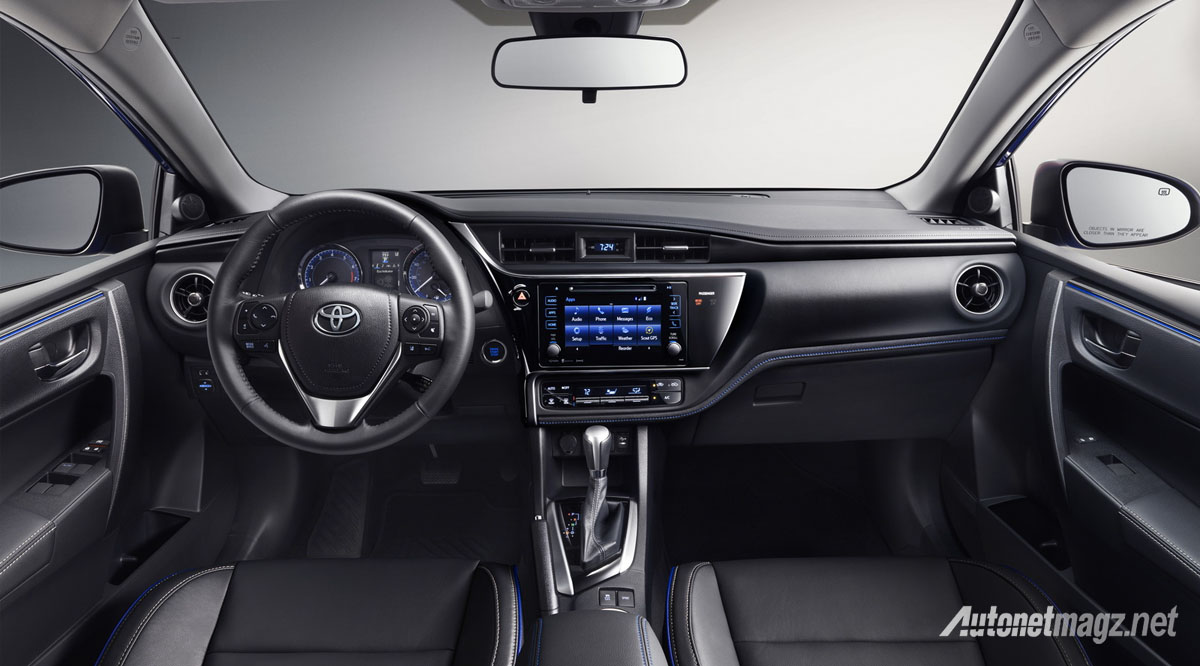 Berita, toyota corolla 2017 interior: Toyota Corolla Amerika Turut Difacelift, Plus Hadir Edisi Khusus 50 Tahun Kiprahnya