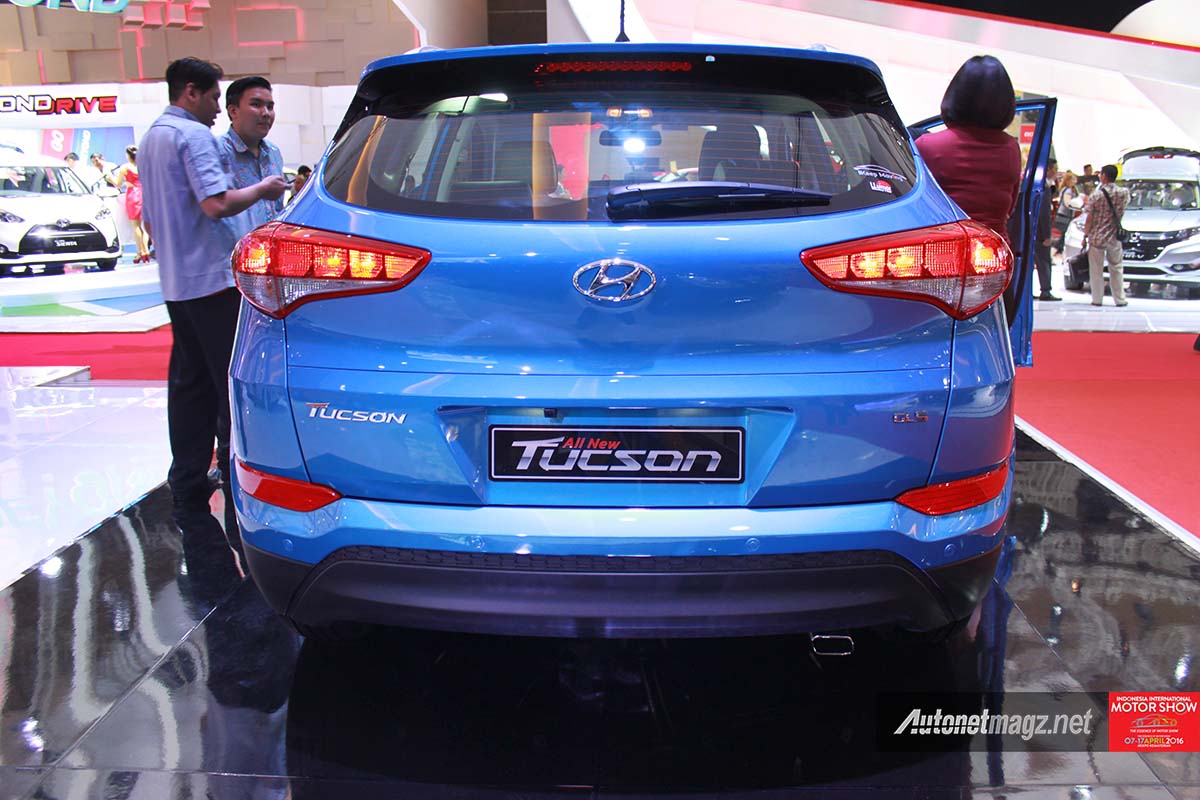 Berita, all new hyundai tucson indonesia rear: First Impression Review Hyundai Tucson 2016 Indonesia