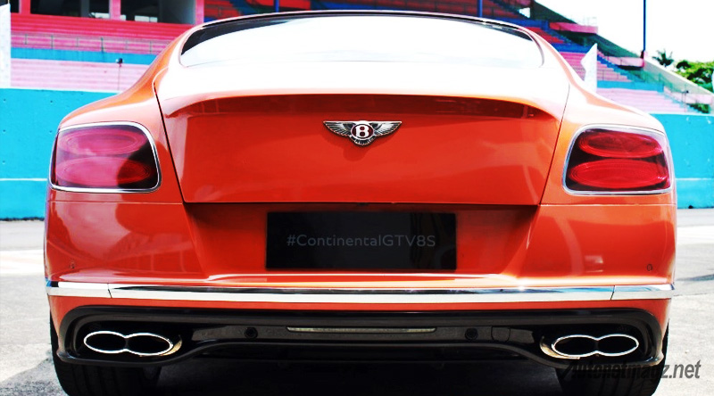 Mobil Baru, bentley continental gt v8 s rear: Bentley Continental GT V8 S Diperkenalkan Di Indonesia, Salah Satu Gran Tourer Termewah Yang Pernah Ada!