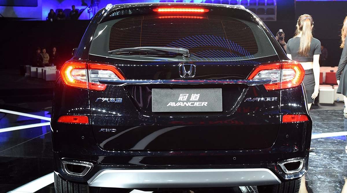 Honda, honda-avancier-2016-rear: Honda Avancier Turut Melengkapi Jajaran SUV Honda Tiongkok