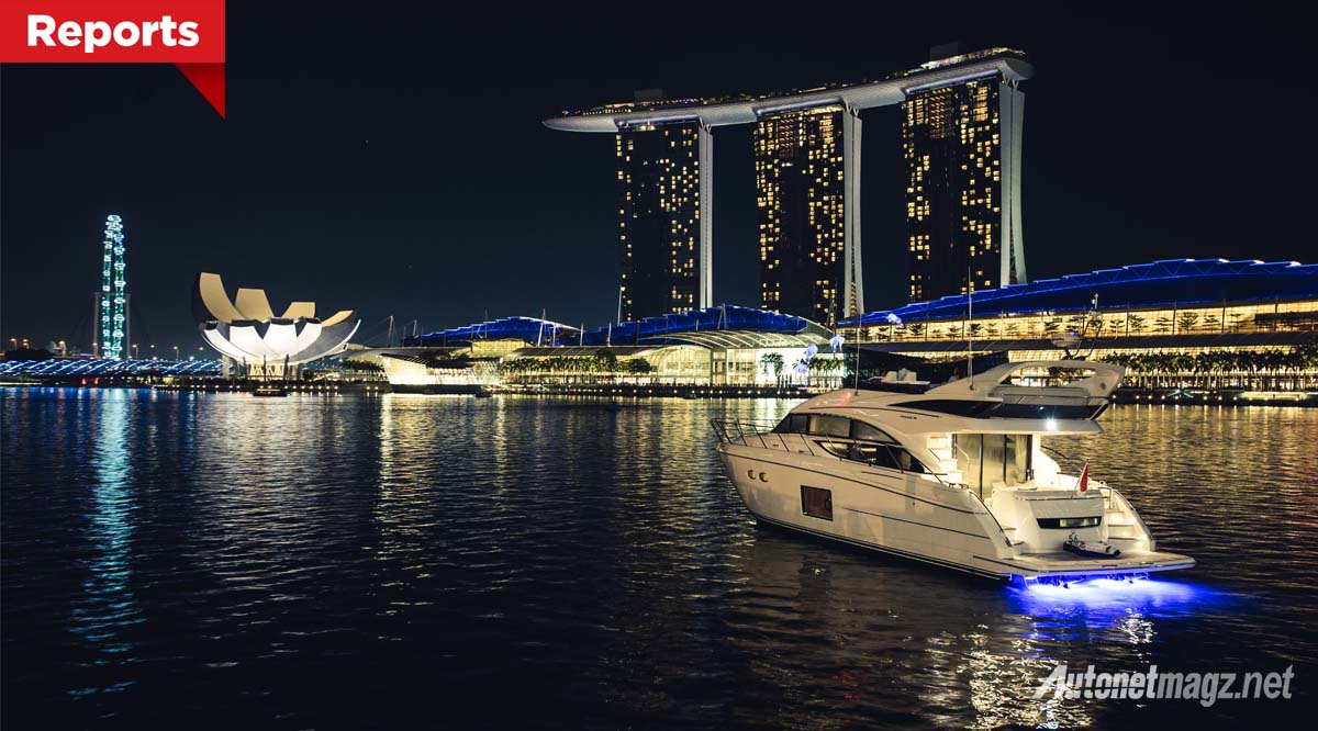 Bentley, princess yachts marina bay singapore: Peluncuran Bentley Bentayga di Singapura Dimeriahkan Perayaan 50 Tahun Princess Yachts