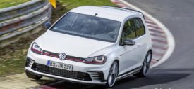 vw golf gti clubsport s red