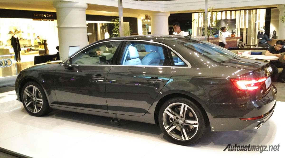 Audi, audi a4 2016 back: Audi A4 2016 Kini Diluncurkan, Mobil Pertama di Indonesia Dengan Android Auto dan Apple CarPlay!