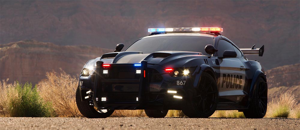 Ford, ford shelby mustang police cruiser barricade: Transformers 5 Hadirkan Ford Mustang Police Cruiser ‘Barricade’