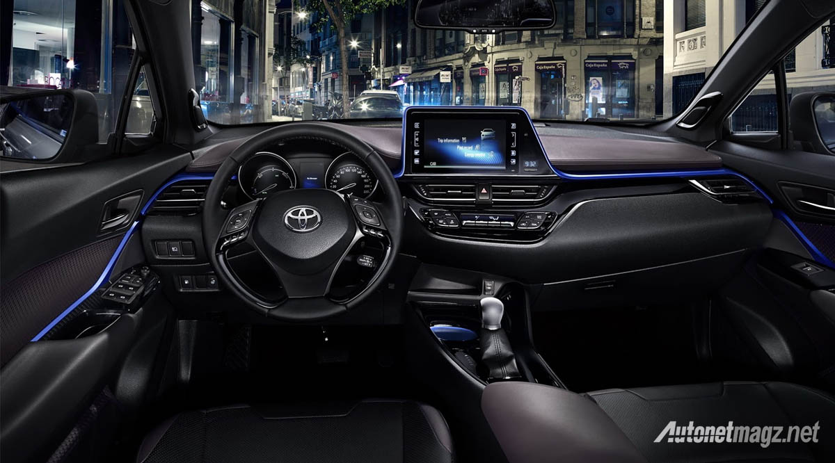 International, interior toyota c-hr: Inilah Interior Toyota C-HR, Keren!