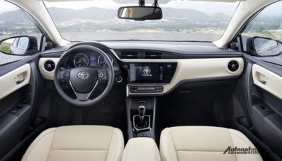 Toyota Corolla Facelift 2017 Kini Pamerkan Interiornya Toyota Corolla Facelift 2017 Kini Pamerkan Interiornya