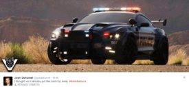 ford shelby mustang police cruiser barricade