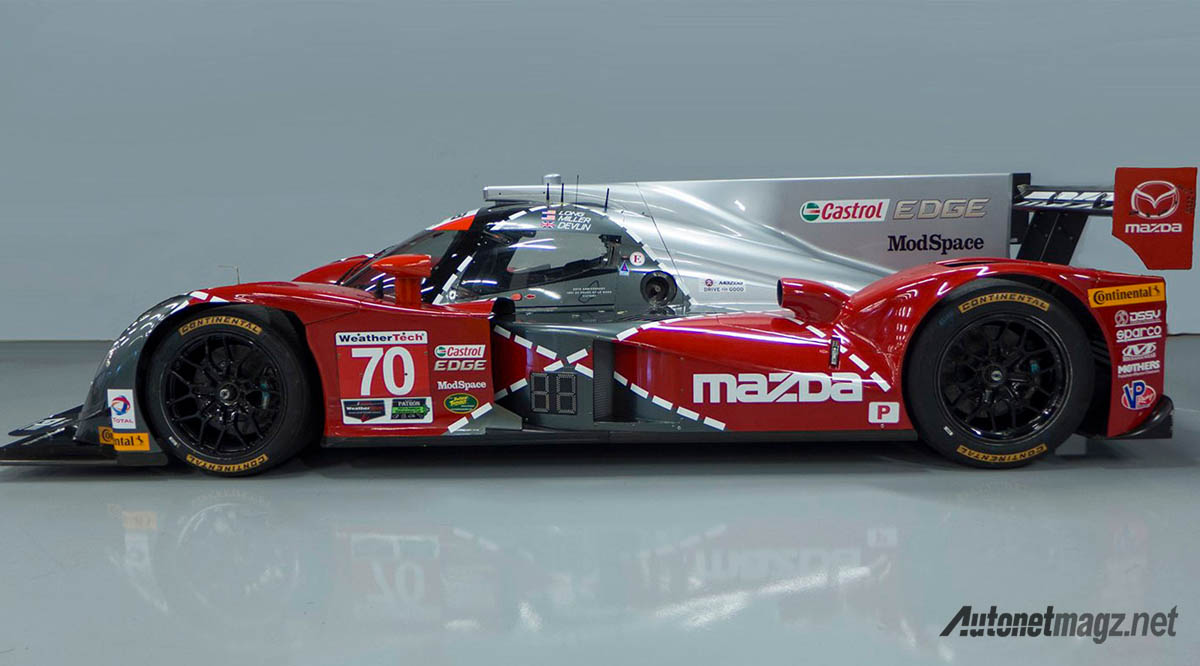 International, mobil balap lmp2 mazda nomor 70: Mobil Balap Mazda Rayakan 25 Tahun Kejayaan Mazda 787B