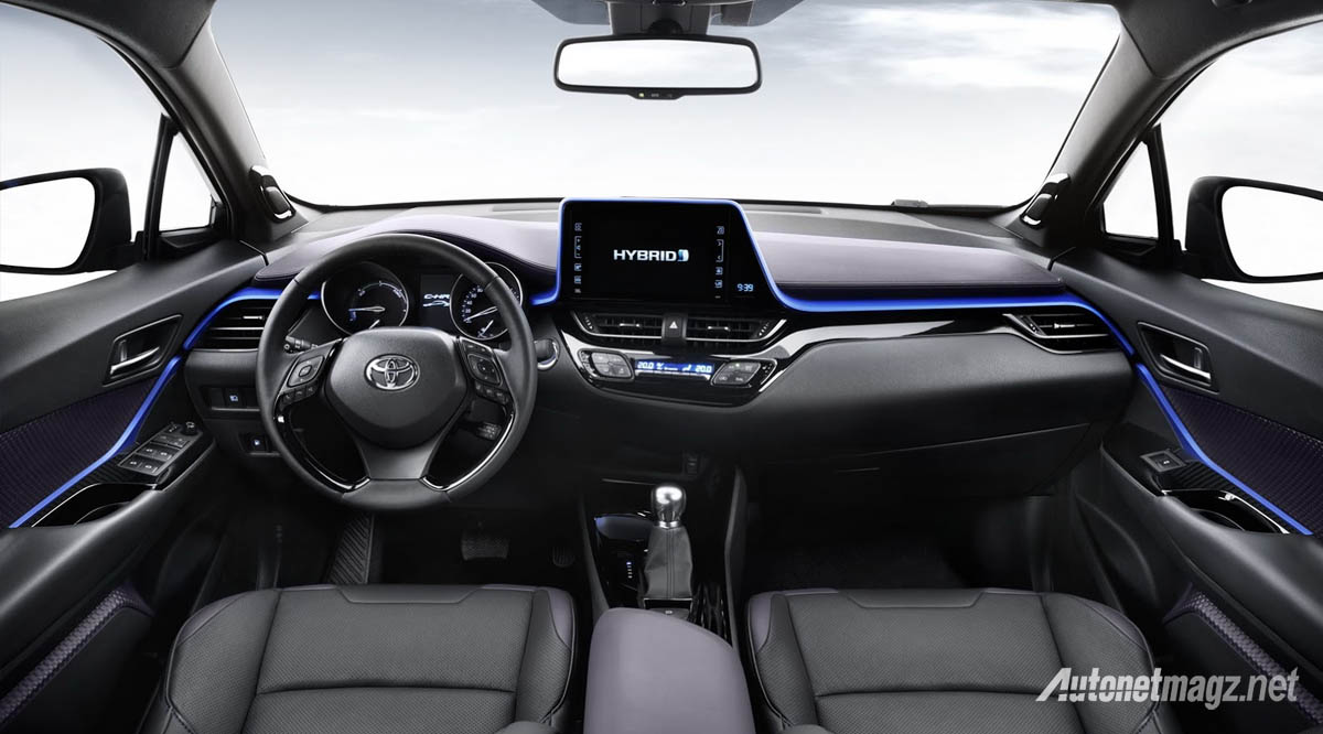 International, toyota c-hr interior: Inilah Interior Toyota C-HR, Keren!