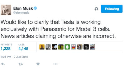 Kicauan Elon Musk Kacaukan Saham Samsung! Kicauan Elon Musk Kacaukan Saham Samsung!