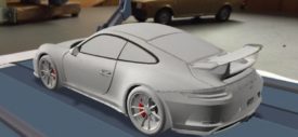 Facelift Porsche 911 GT3 side