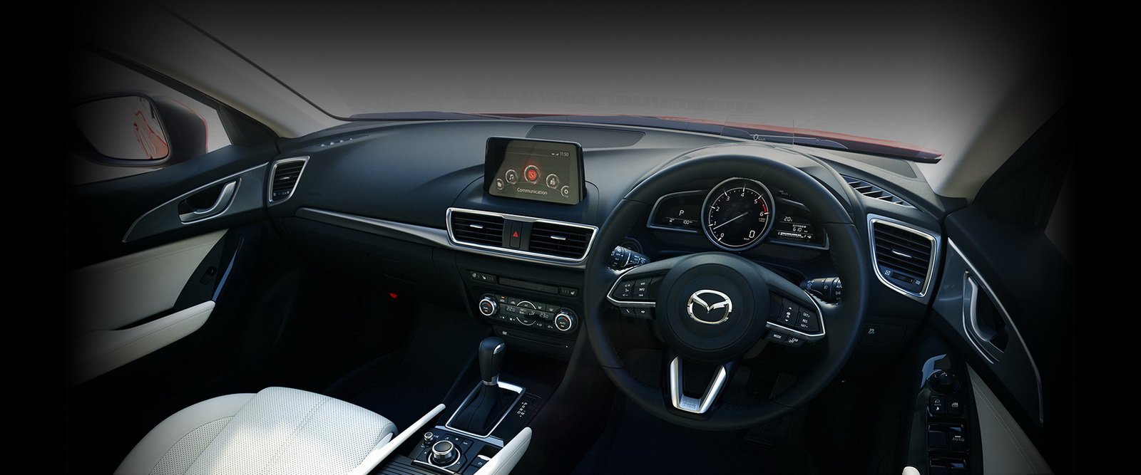 Mazda, Mazda3 facelift 2017 interior: Mazda3 Facelift 2017 Resmi Diluncurkan di Jepang!
