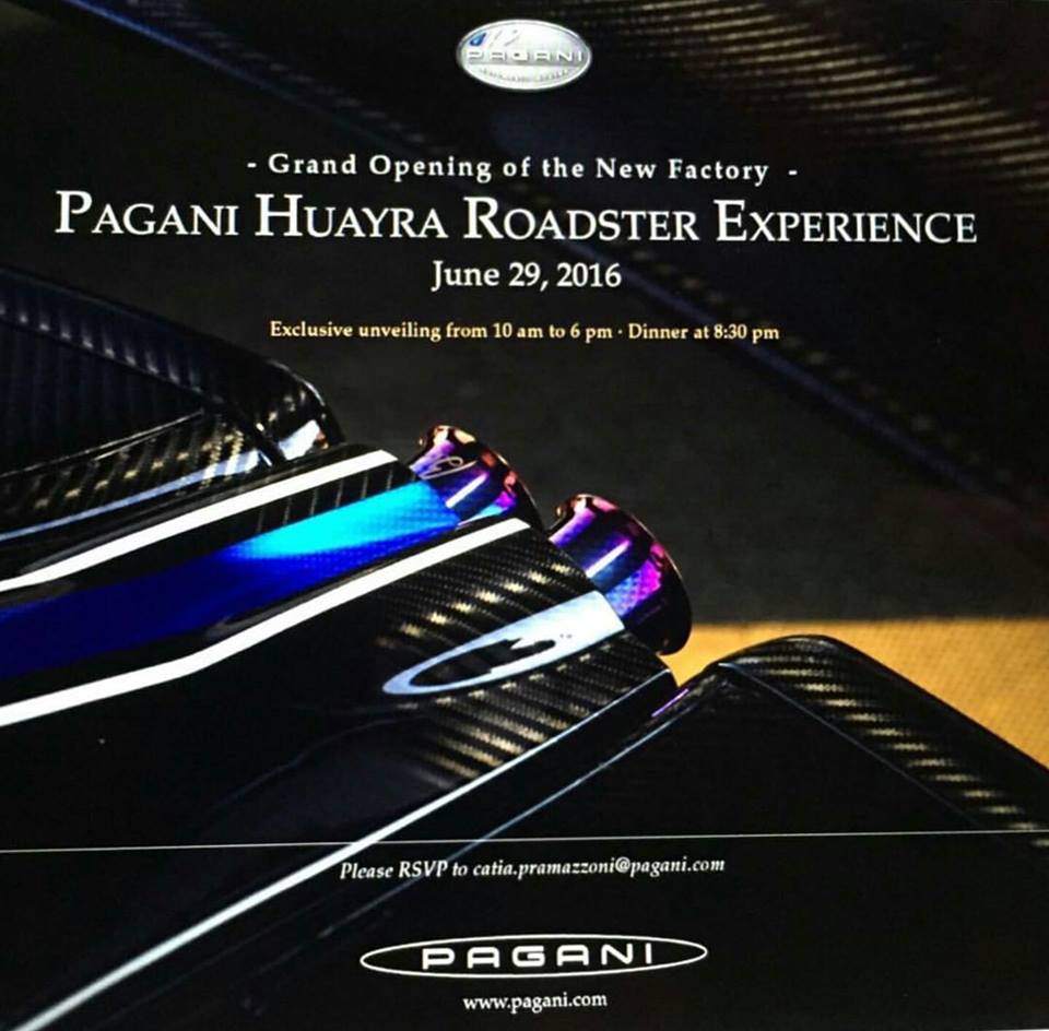 International, pagani-huayra-roadster-undangan: Pagani Huayra Roadster Disingkap Diam-Diam?