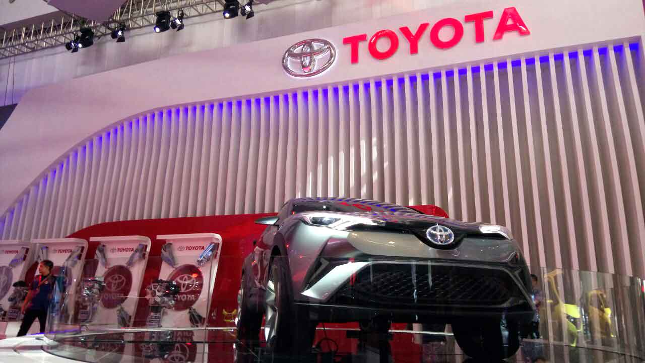 Toyota, Toyota-C-HR-Indonesia: Toyota Tampilkan C-HR Concept, FCV + Concept, Mirai dan Avanza Tigre Concept