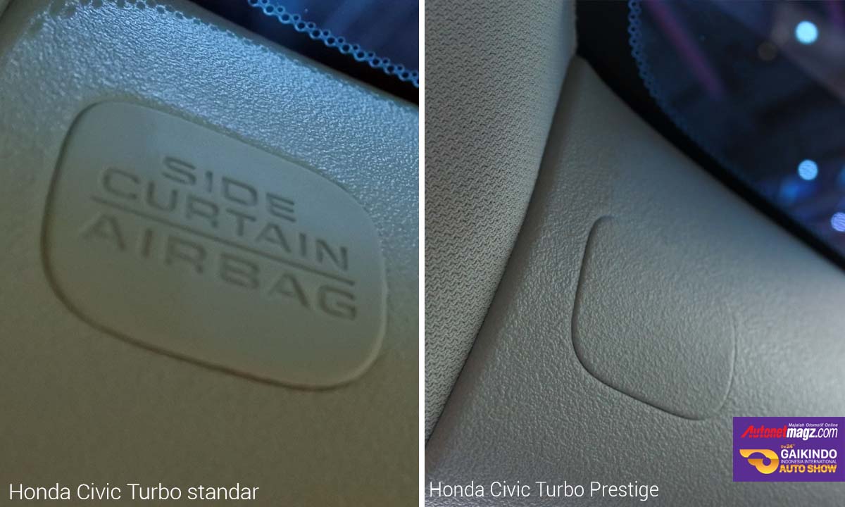 Honda, airbag tirai honda civic turbo prestige di GIIAS 2016: Honda Civic Turbo Prestige di GIIAS 2016 : Tambah Bodykit, Kurangi Airbag