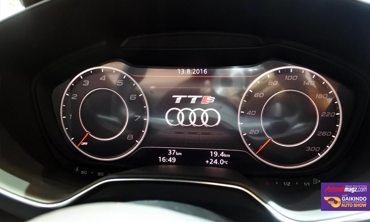 Audi, audi tt-s virtual cockpit giias 2016: Audi TT-S Siap Pikat Penggila Performa di GIIAS 2016