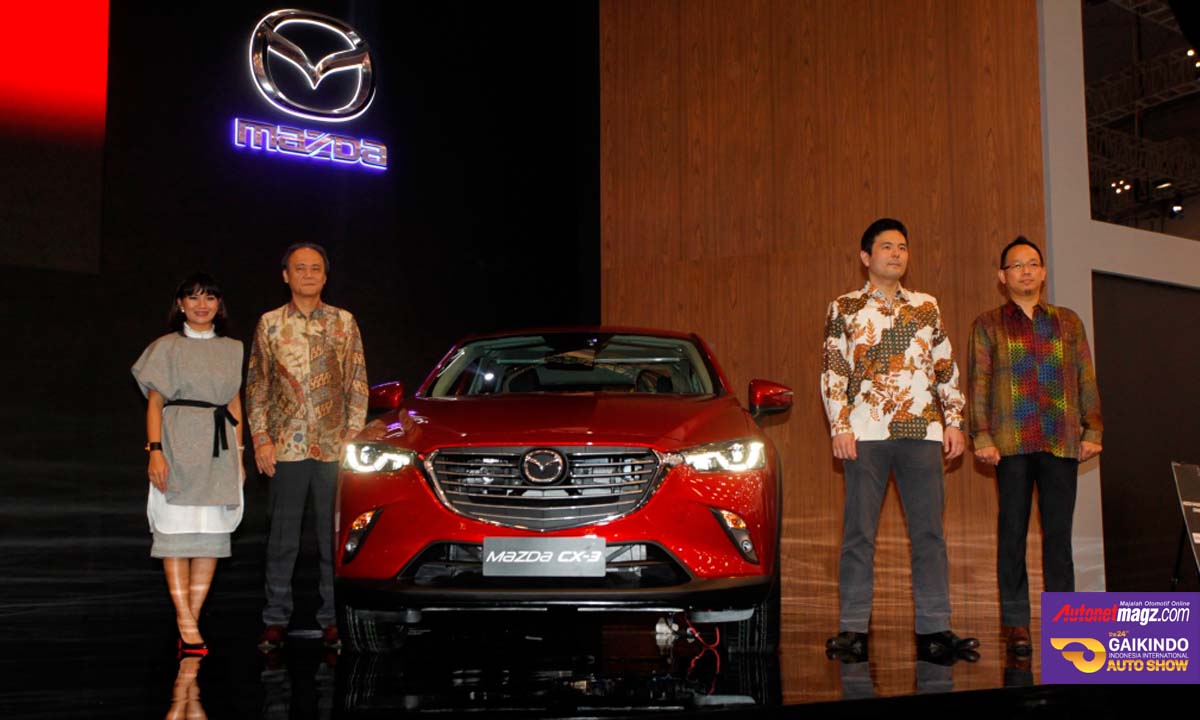 International, preview mazda cx-3 indonesia giias 2016: Mazda CX-3 Lakukan Preview di GIIAS 2016