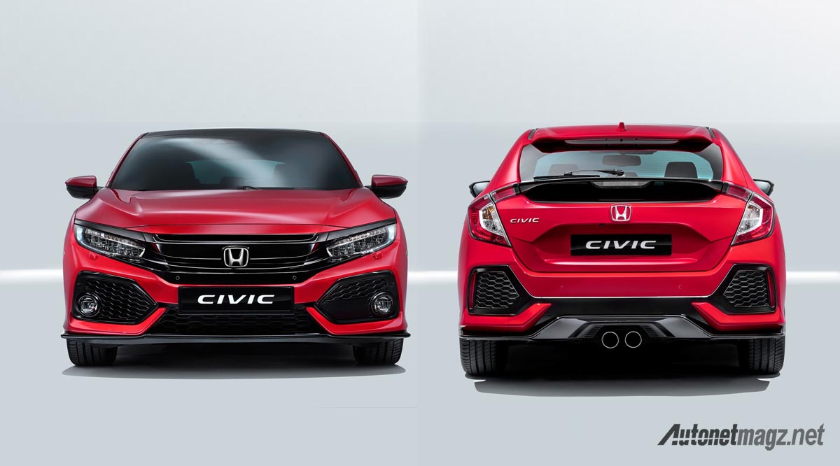 Honda Civic Hatchback 2017 Serang Pasar Eropa