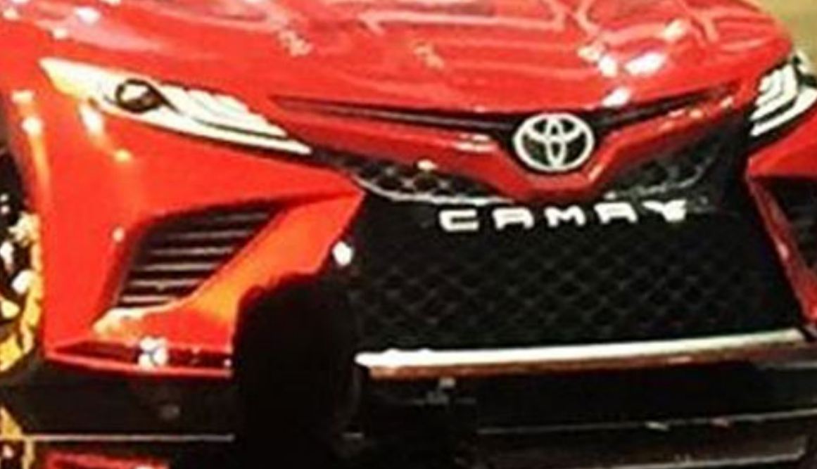 International, toyota-camry-nascar-2018-front-face: Wajah Toyota Camry 2018 Terungkap Lewat Mobil NASCAR?