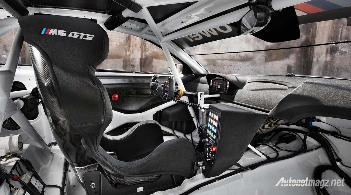 BMW, bmw-m6-gt3-interior: BMW Kembali ke Le Mans Pada Tahun 2018