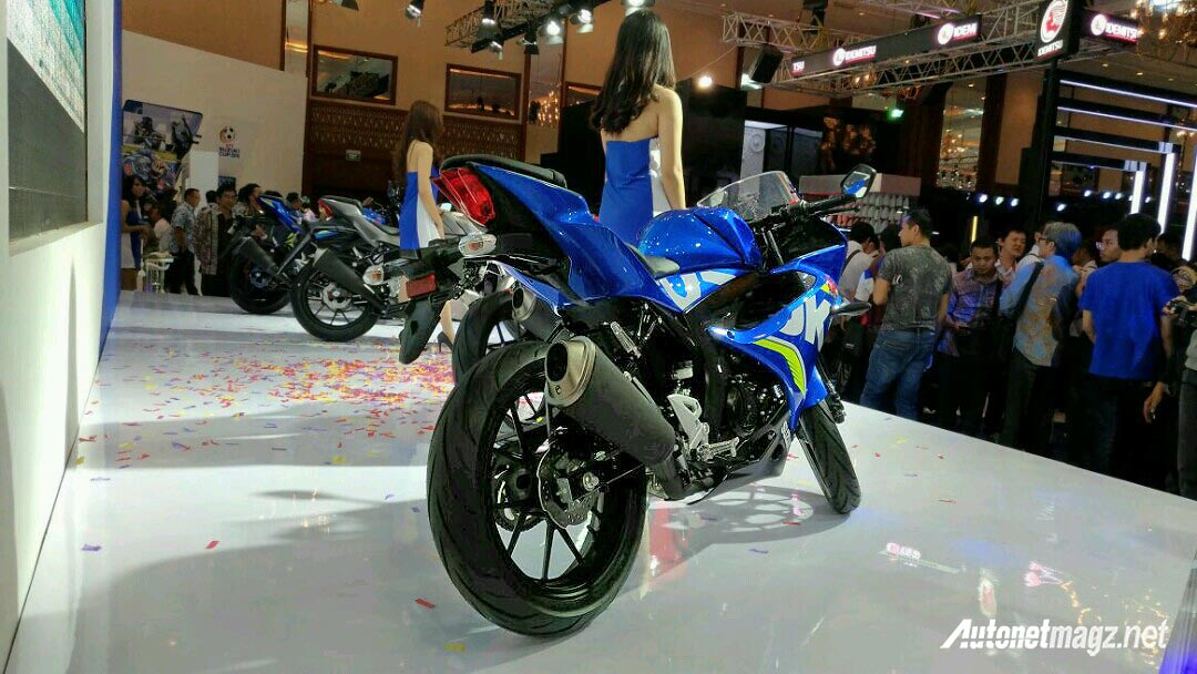 Motor Baru, harga-suzuki-gsx-r-150-indonesia: IMOS 2016 : Suzuki GSX-R dan GSX-S 150 Indonesia Diperkenalkan!
