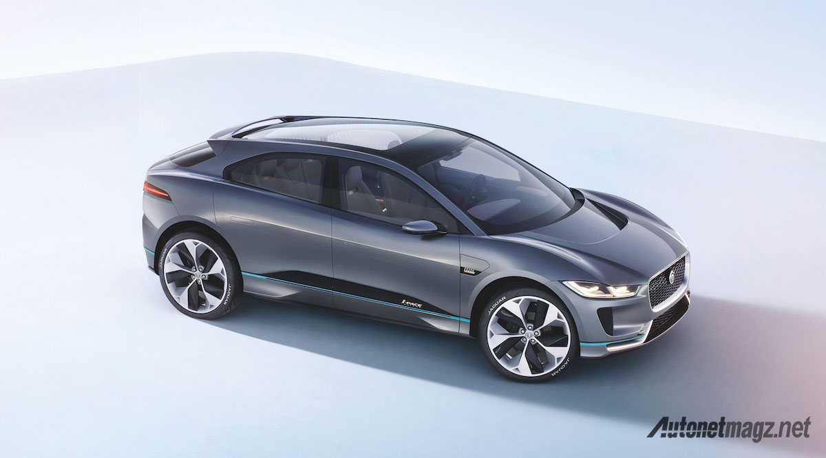 International, jaguar-i-pace-concept-top: Jaguar I-Pace, Mobil Listrik Pertama Jaguar Tampil di LA Auto Show