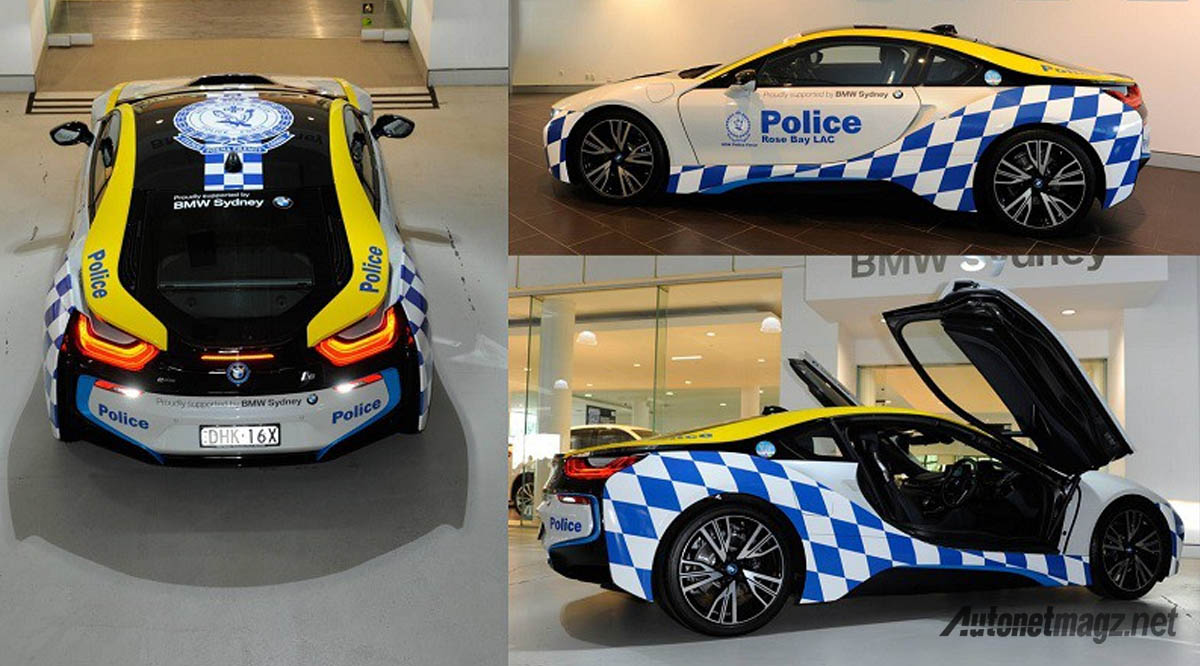 BMW, mobil-patroli-polisi-australia-bmw-i8: BMW i8 Lengkapi Armada Kepolisian Australia