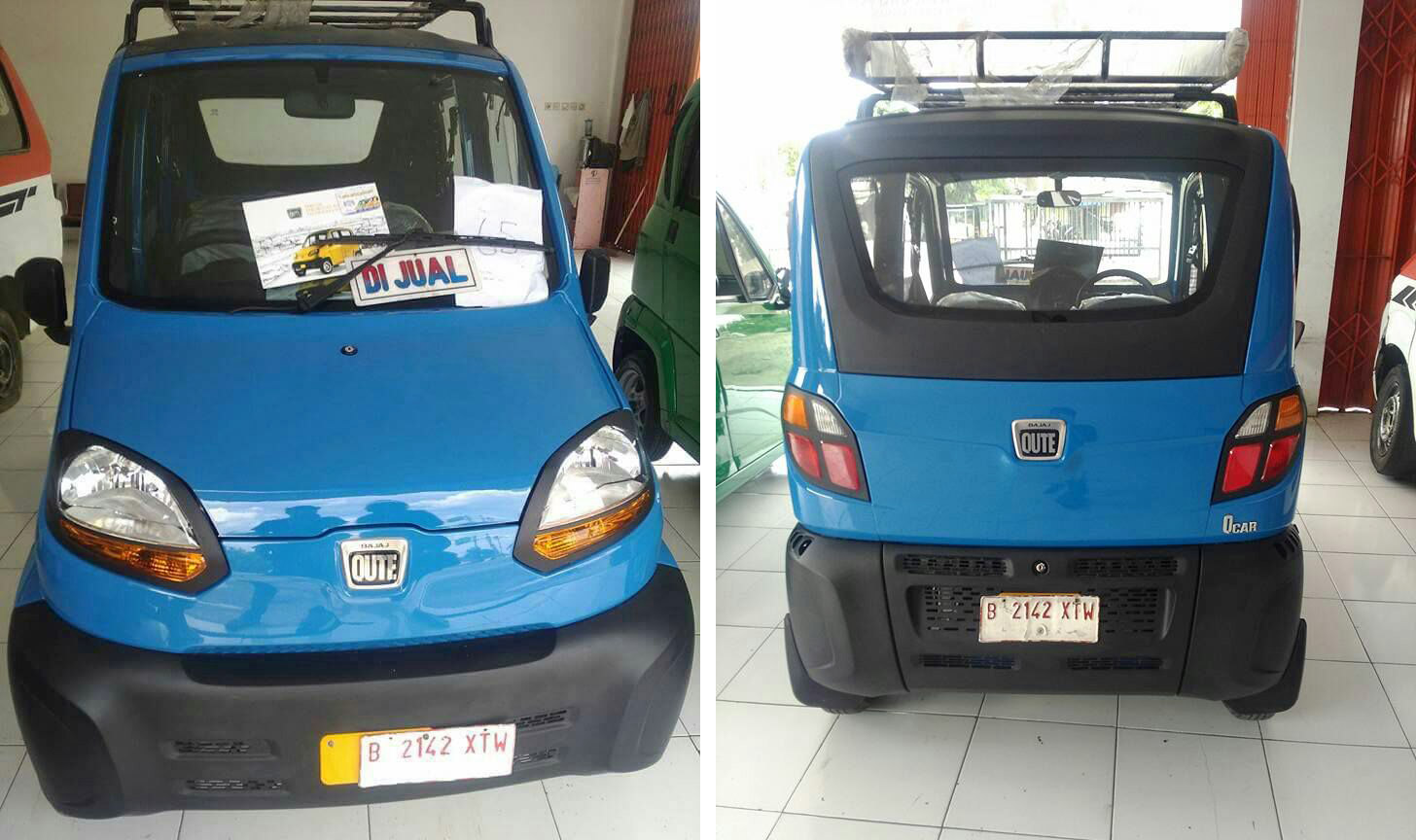 Bajaj, Mobil paling murah 2017 Bajaj Qute mobil termurah di Indonesia: Bajaj Qute Jadi Mobil Termurah di Indonesia Dengan Harga Setara Ninja