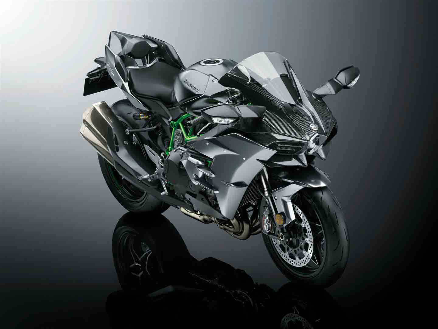 Kawasaki, ninja-h2-carbon: Kawasaki Ninja H2 Carbon Edition!