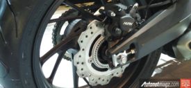 knalpot underbelly Honda CB650F di IIMS 2017