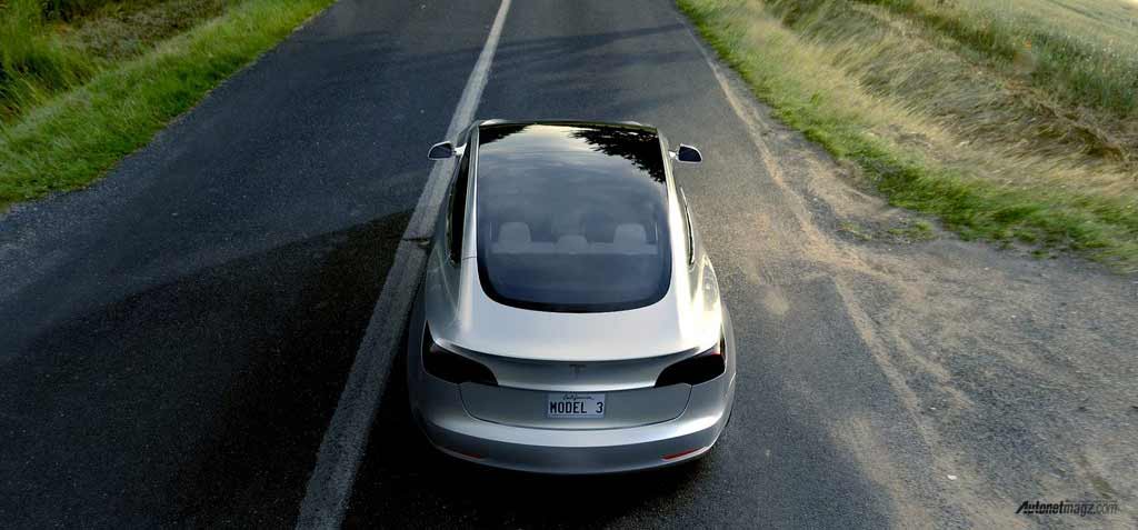 Berita, Tesla-Model_3-2018-rear: Tesla Model 3 Hanyalah Pilihan Murah dari Model S?