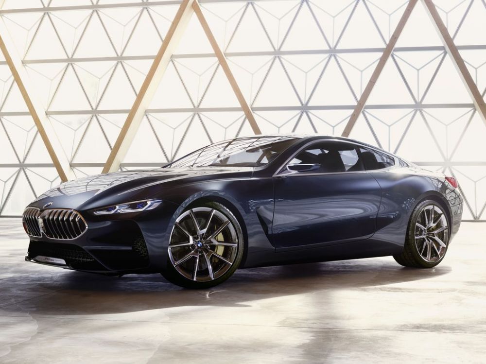 BMW, BMW-8-Series-Concept: Akhirnya BMW Seri-8 Resmi Ditunjukkan ke Khalayak Ramai