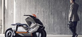 sisi samping BMW Motorrad Concept Link e Scooter